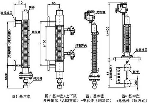 磁浮子液位變送器結(jié)構(gòu)特點(diǎn)圖